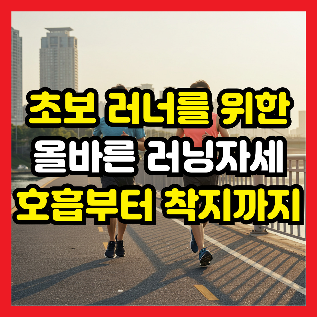 초보-러너-올바른-러닝자세