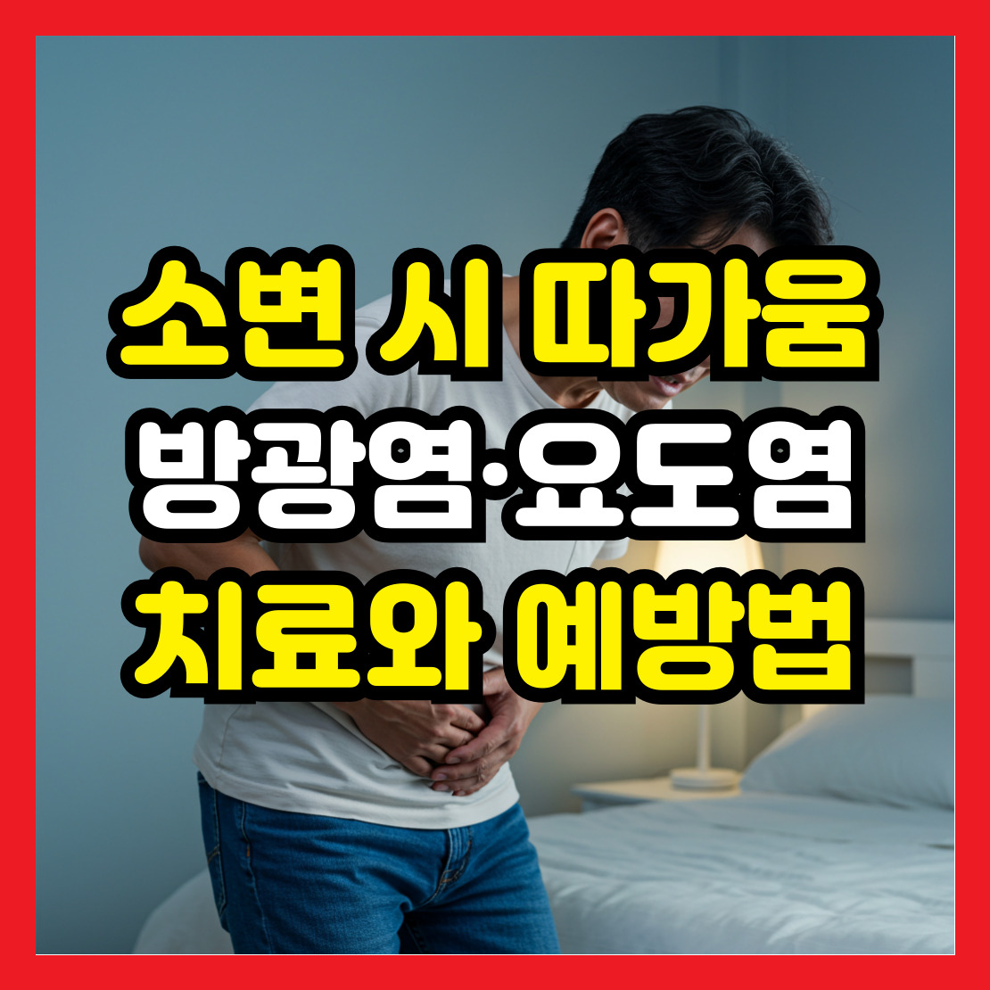 소변-시-따가움